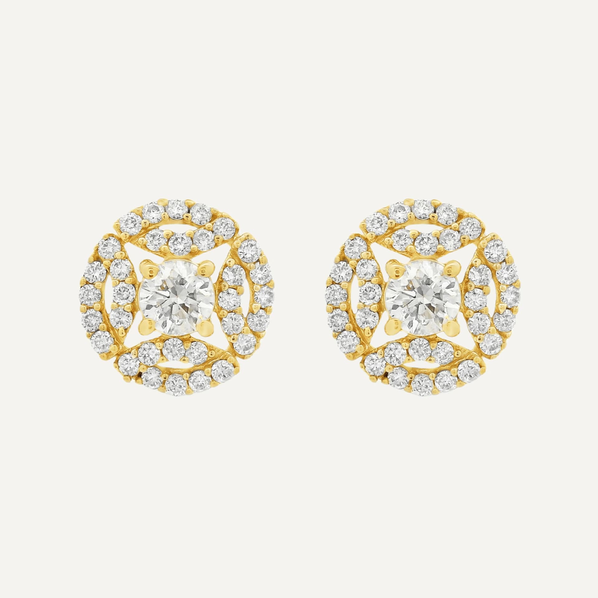 Aretes Vintage Halo - imagen 1