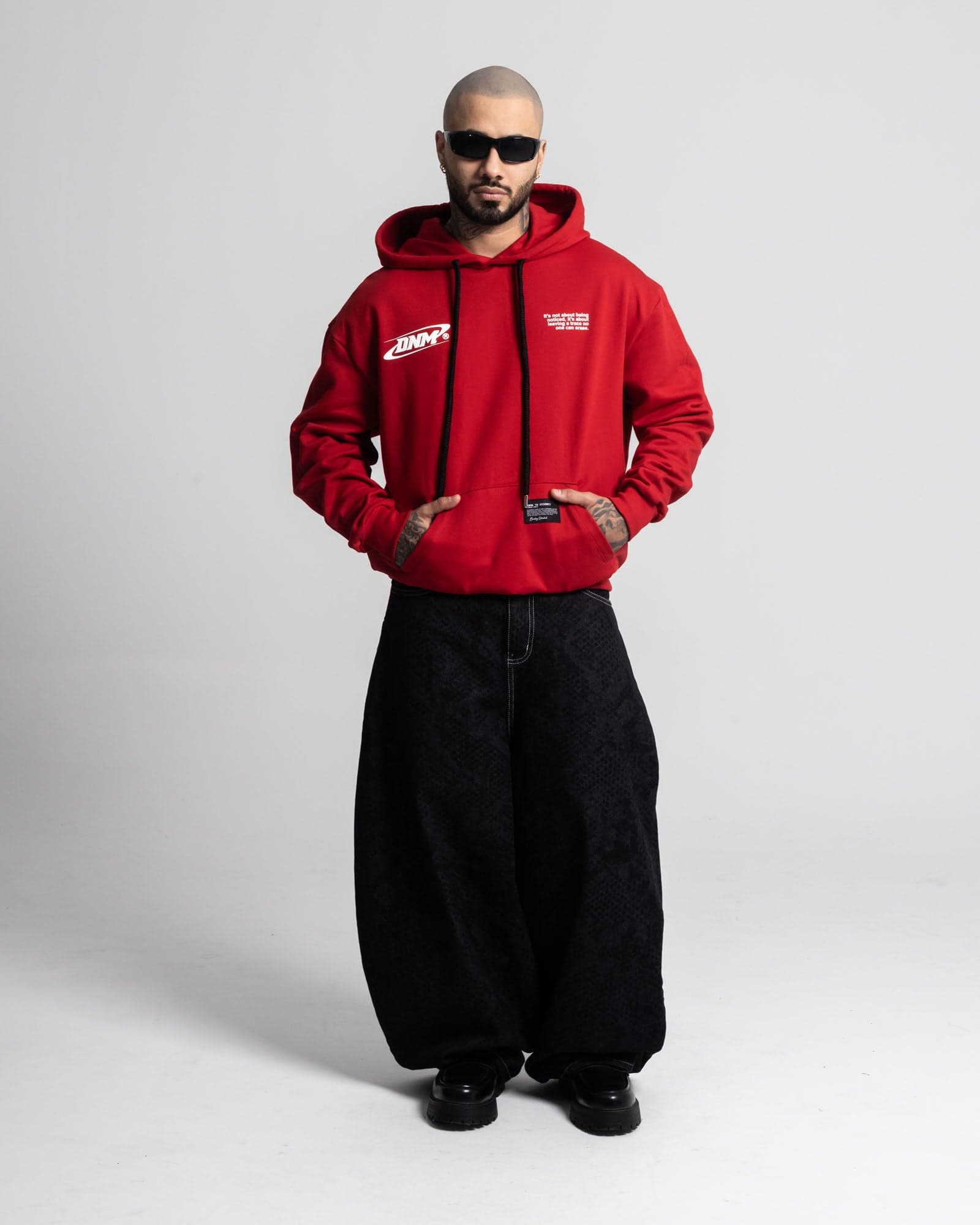 Hoodie Oversize DNM Red - imagen 7