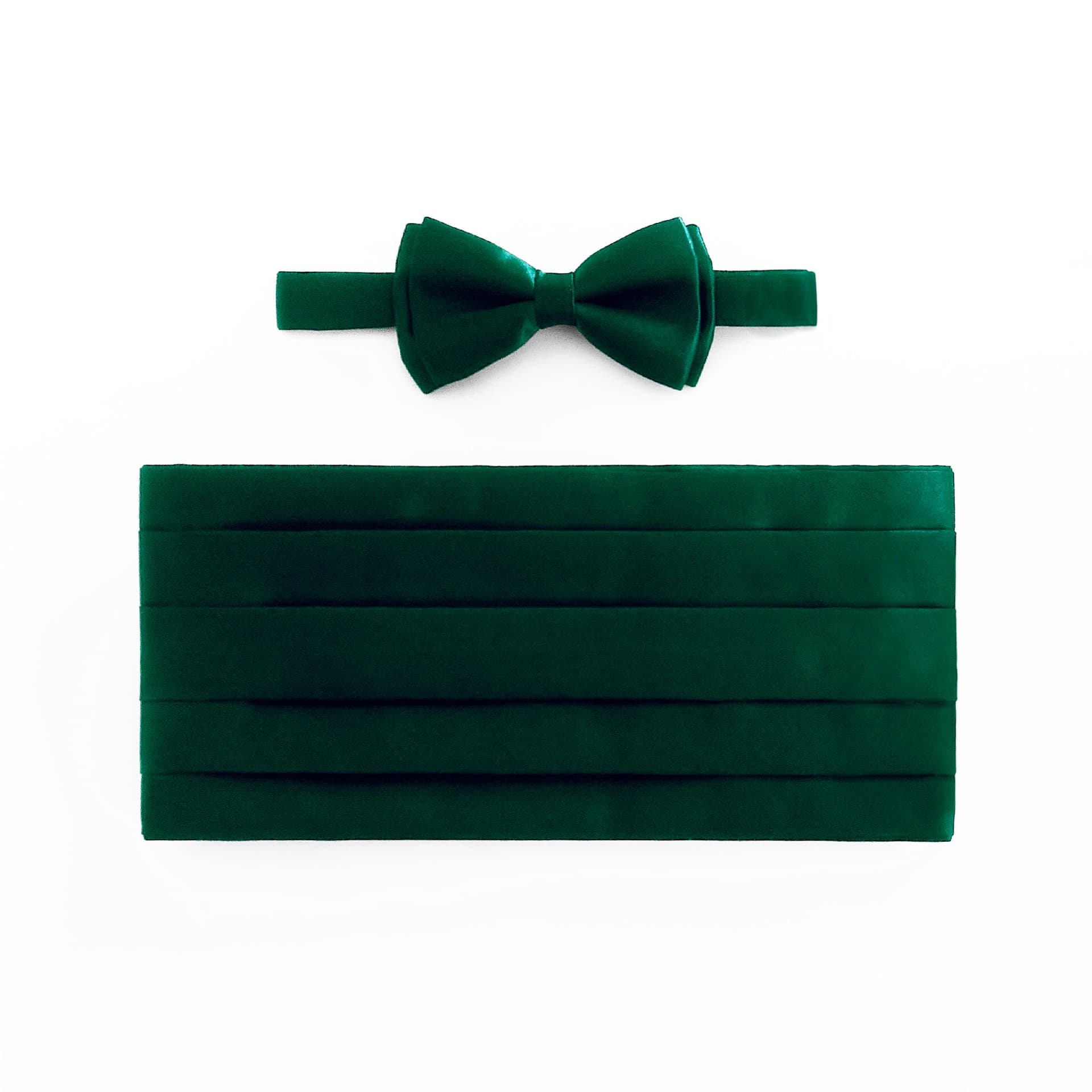 Juego de Corbatín y faja / Verde
