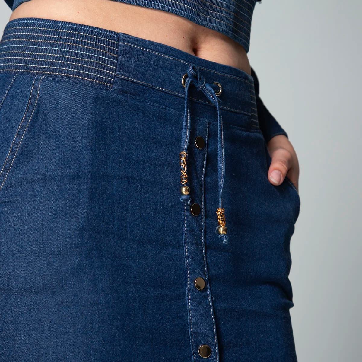 Falda Denim Slim Jari - imagen 6