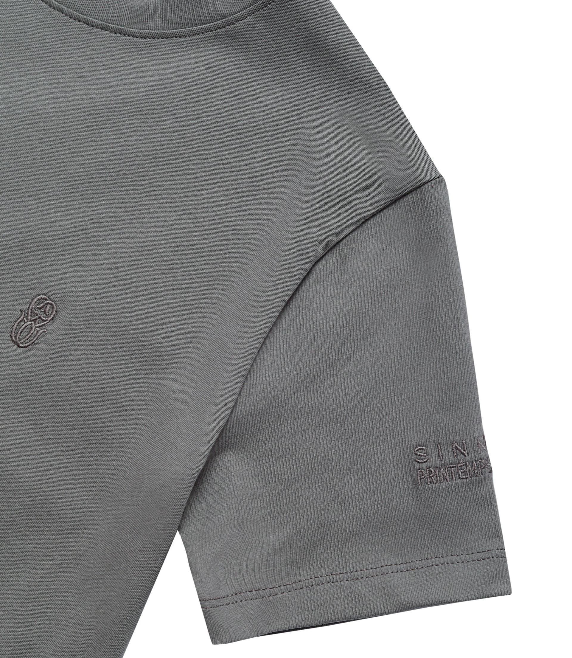 MONOGRAM SLIM GRAY T-SHIRT - imagen 4