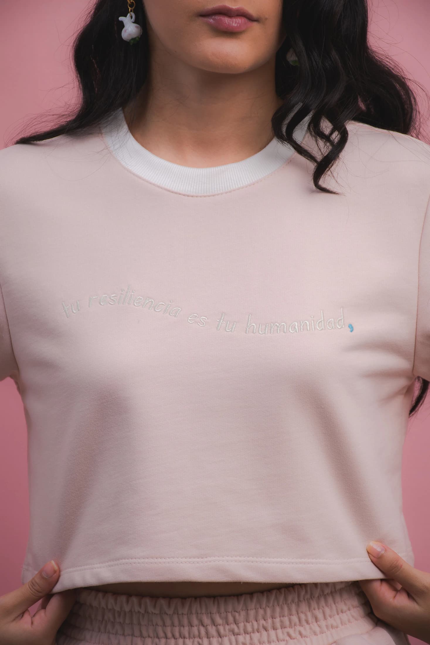 Camiseta Mini ADN Palo Rosa - imagen 2