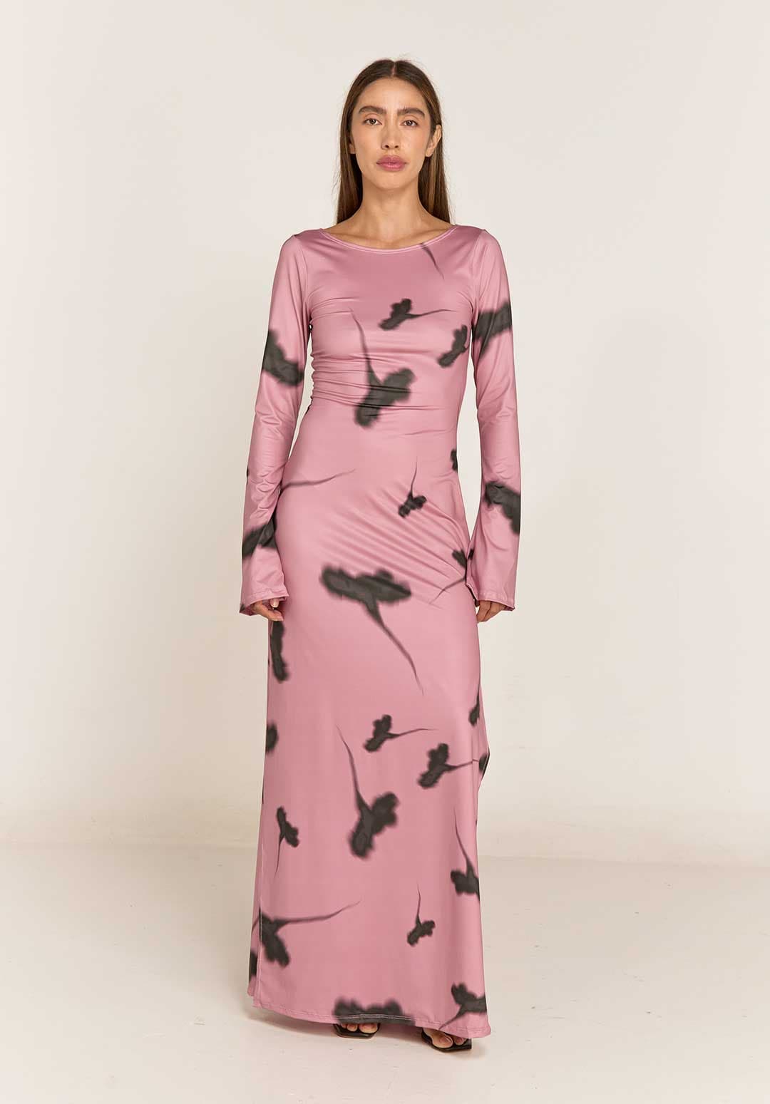 Vestido Rosalia rosa - imagen 1