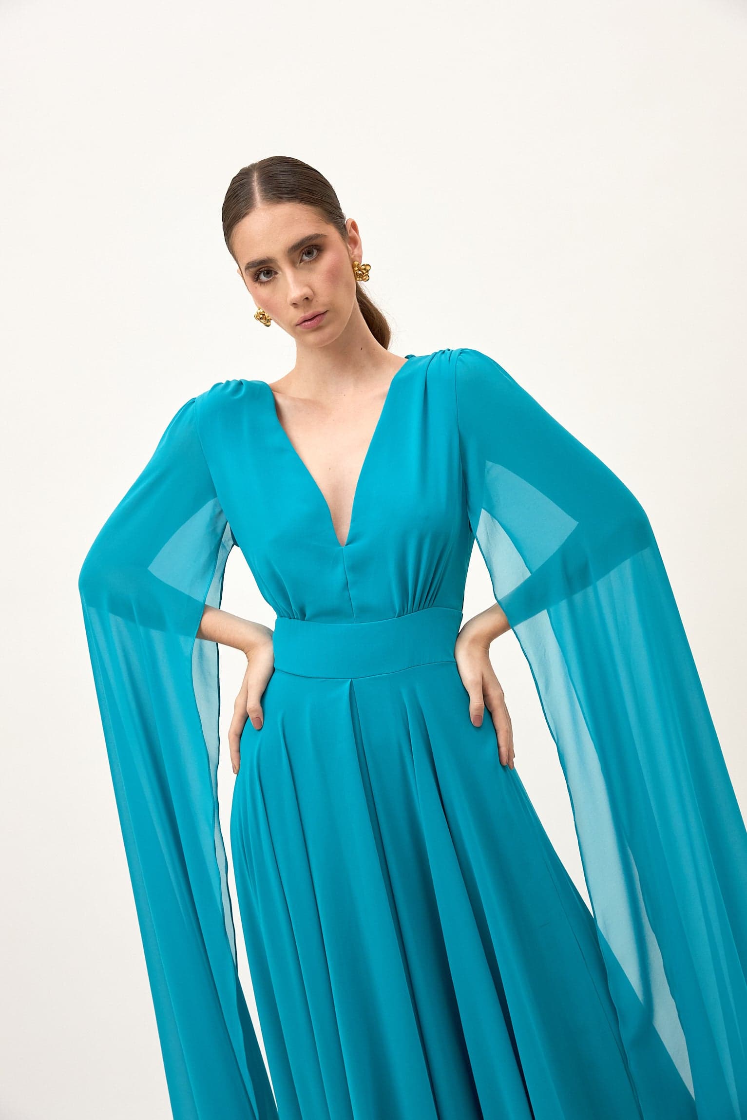 Vestido Girasol Turquesa - imagen 6