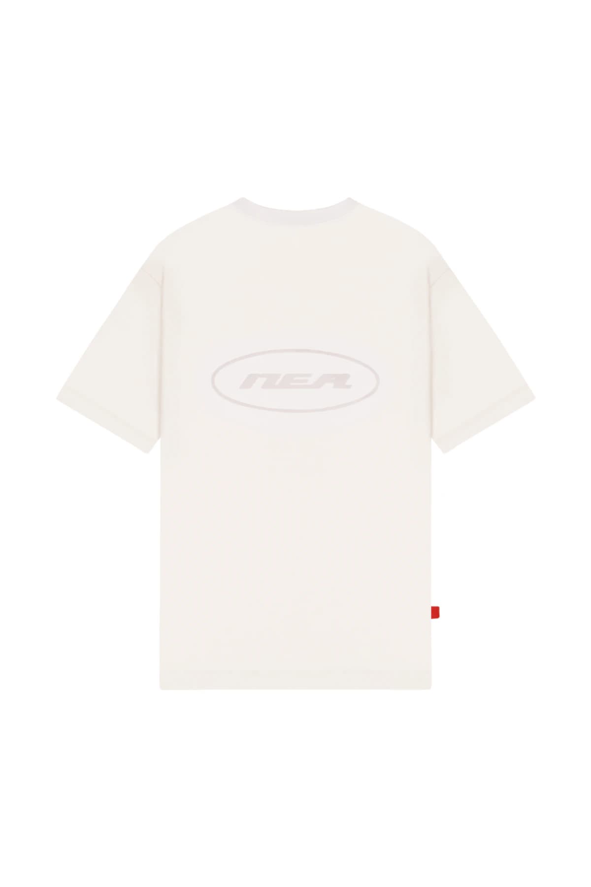 CAMISETA OVERSIZE CREW MARFIL NEA - imagen 2