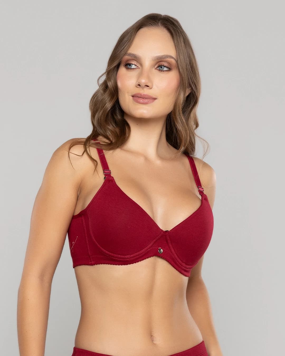 Brasier en algodón espalda estampada Ref. 418 - imagen 8