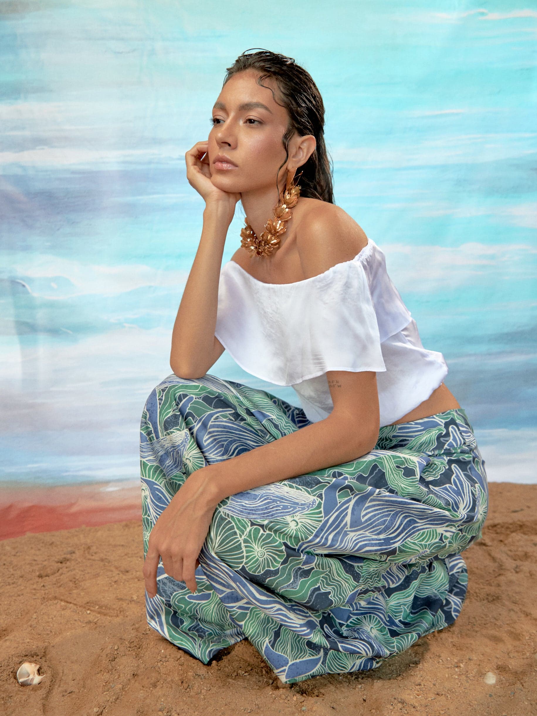 Blusa Mella Blanco - imagen 4