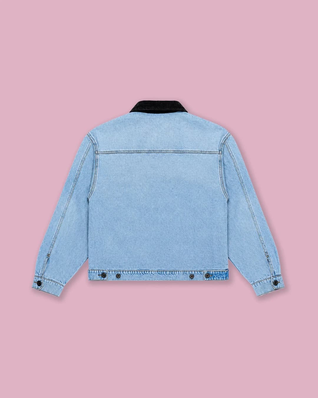 SOFS DENIM JACKET — LIGHT BLUE - imagen 3