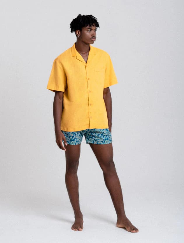 Portofino Curry Linen - Camisa - imagen 3
