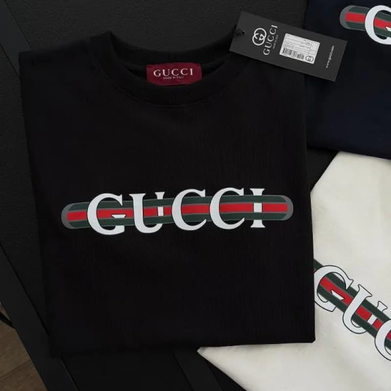 CAMISA GUCCI BANDA ROJA