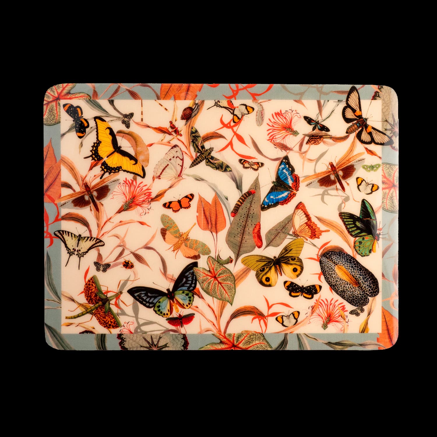 Tabla Rectangular - Butterfly Aqua - imagen 1