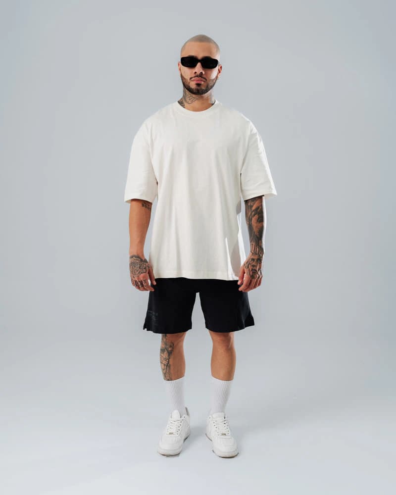 Camiseta Básica Oversize Ivory - imagen 4