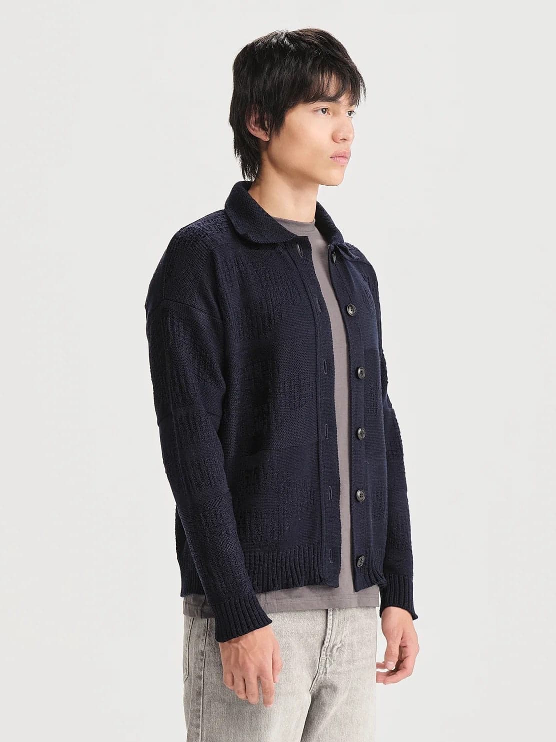 Cardigan Polo Picnic Azul - imagen 3