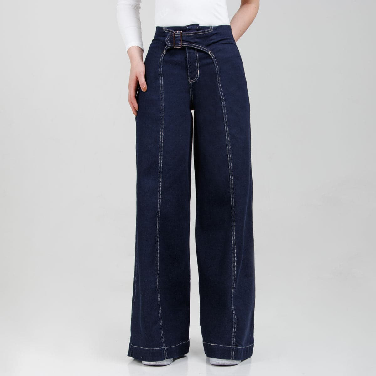 Jean Wide Leg  Ax-3057 LIcrado - imagen 1