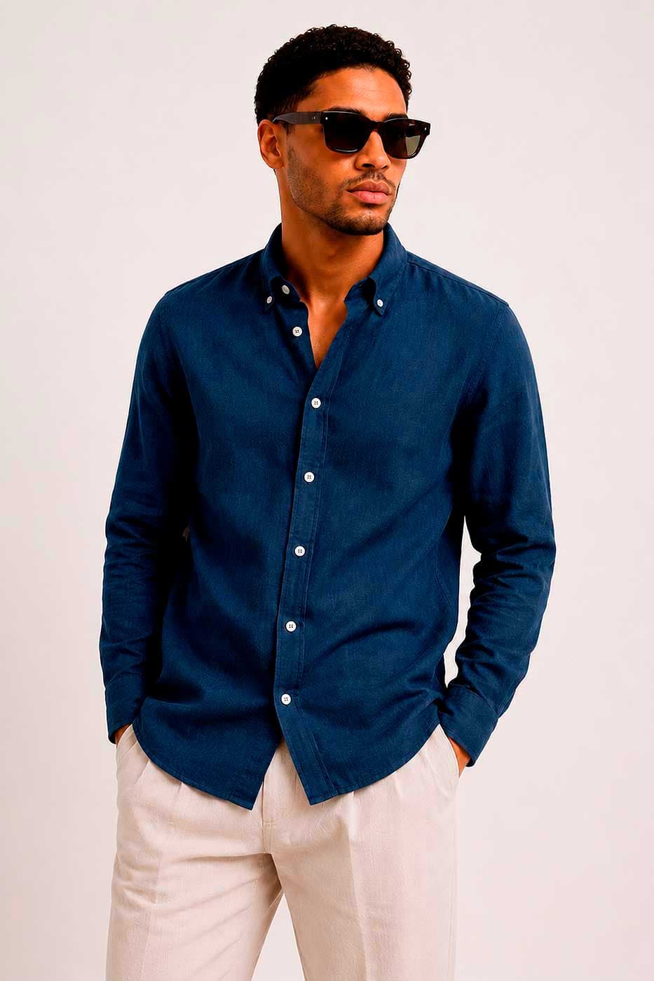 Camisa Bruma Azul Oscuro