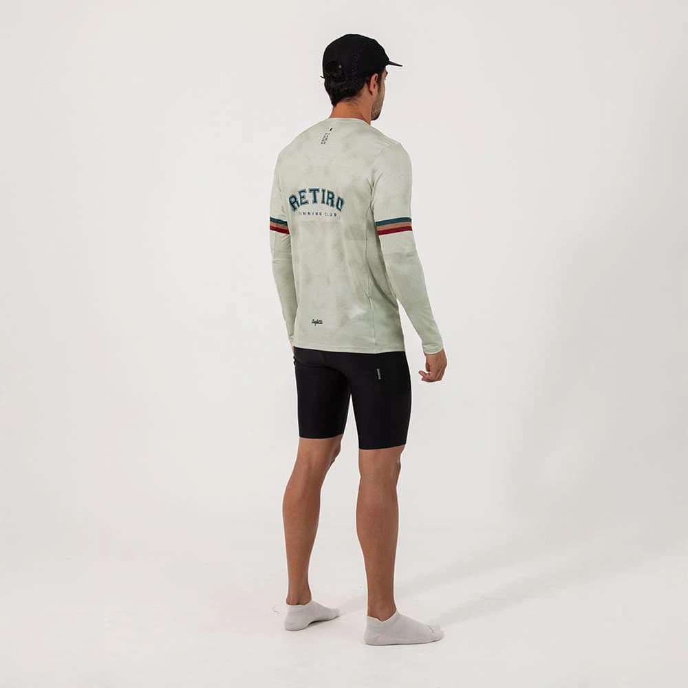 CAMISETA RUNNING MANGA LARGA RETIRO 2025 PARA HOMBRE - imagen 2