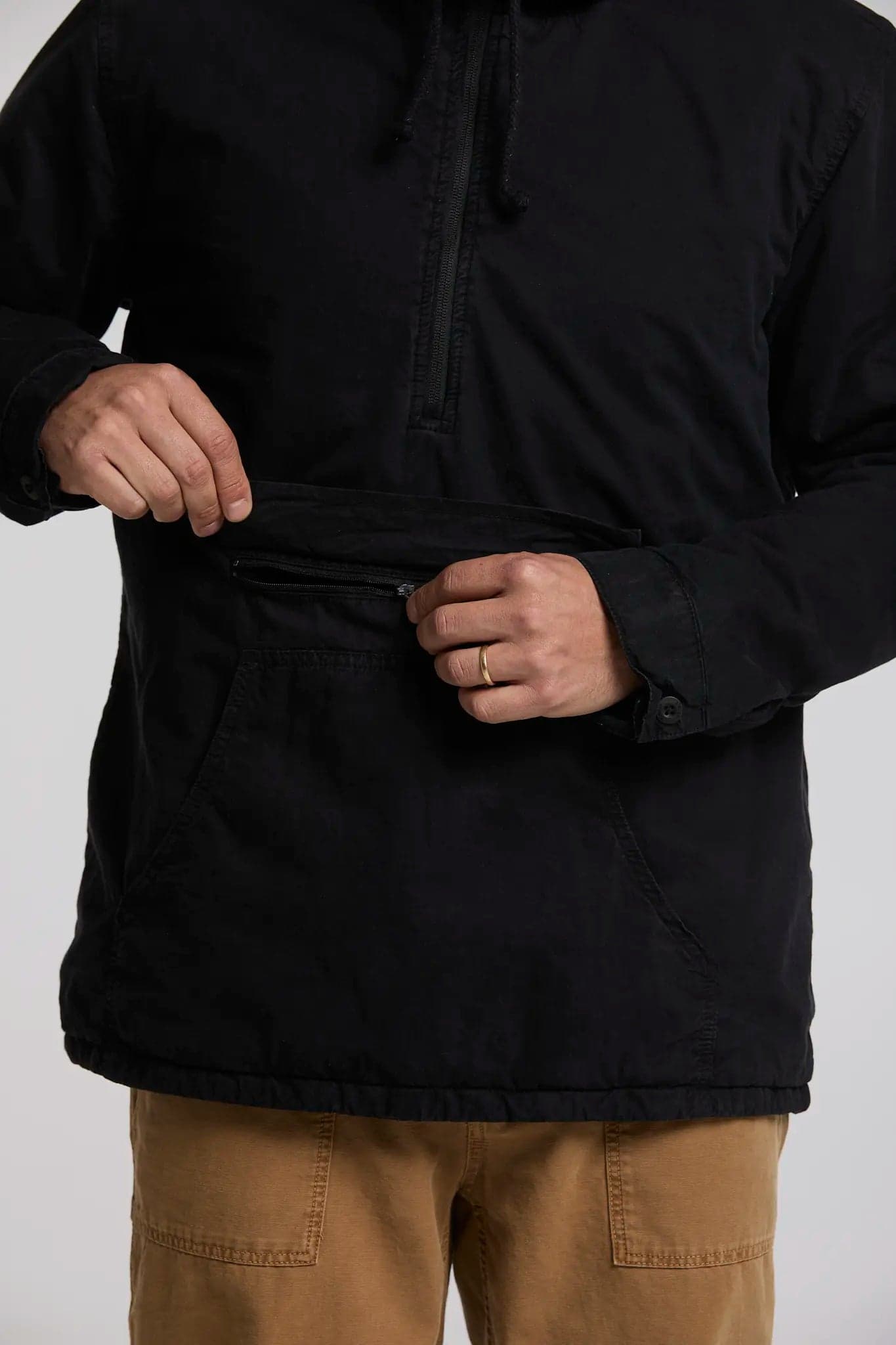 Chaqueta Anorak Negra - imagen 7
