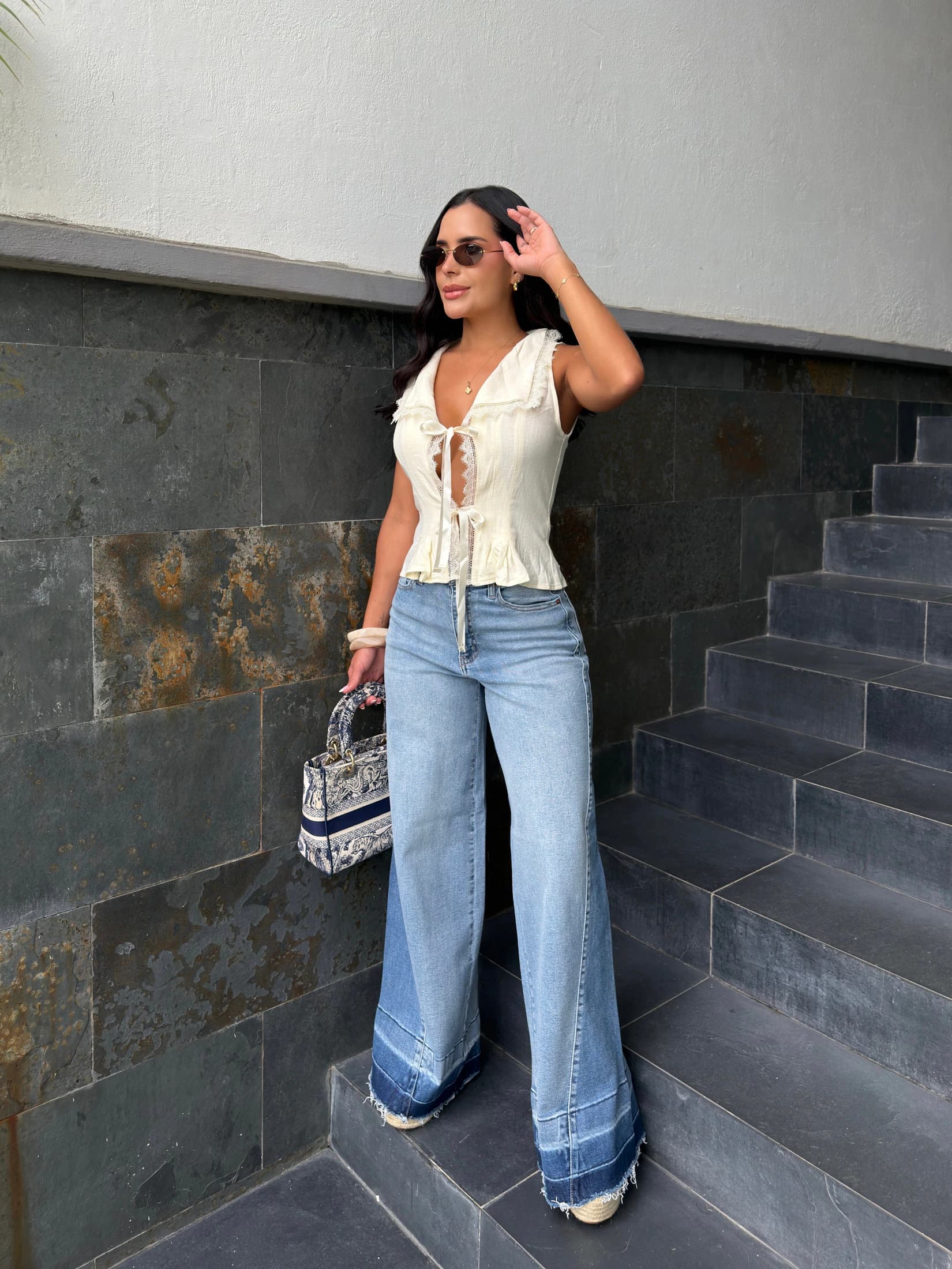 BLUSA AMANDA MARFIL - imagen 2