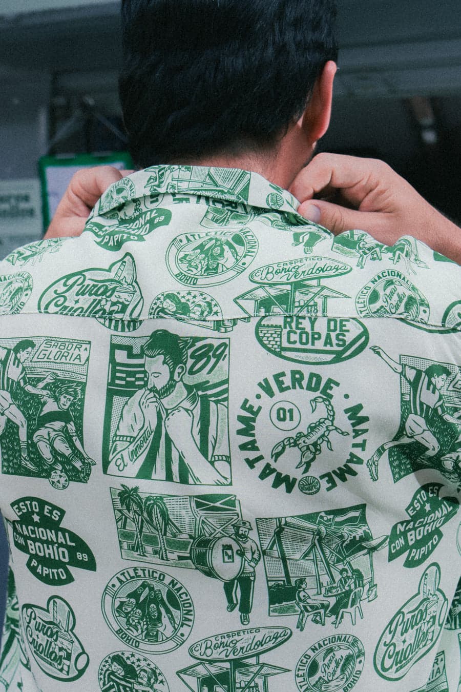 CAMISA GRAFICOS TRADICION AN BOHIO - imagen 3