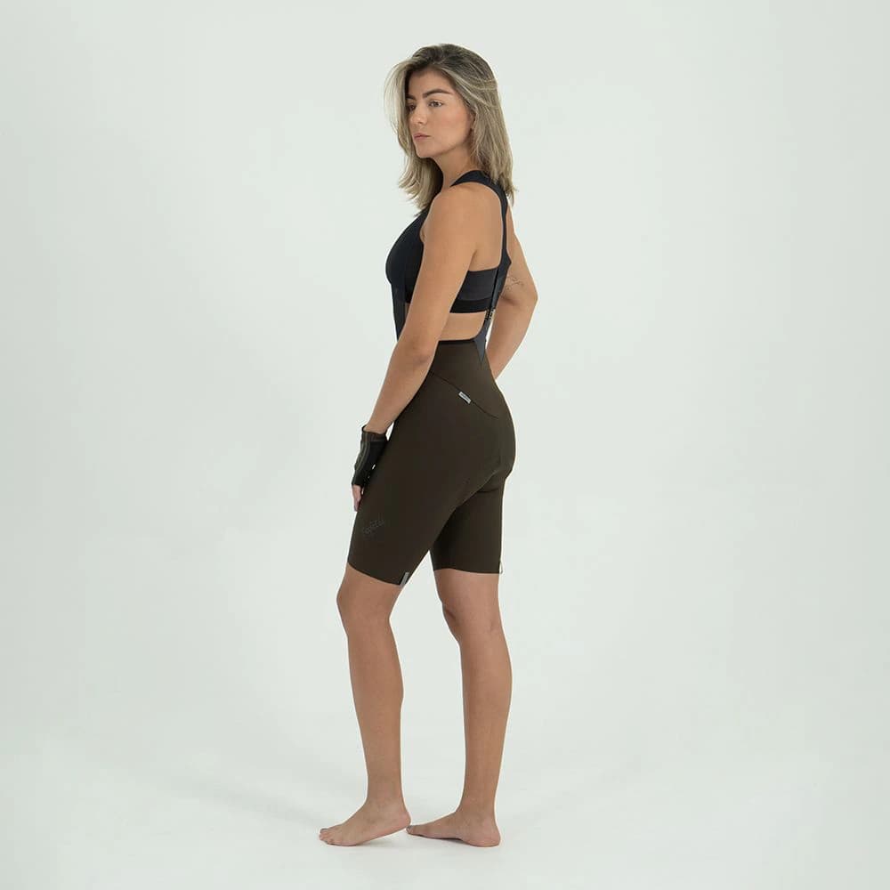 PANTALONETA CICLISMO TOSCANA 2.0 + MARRONE PARA MUJER - imagen 2