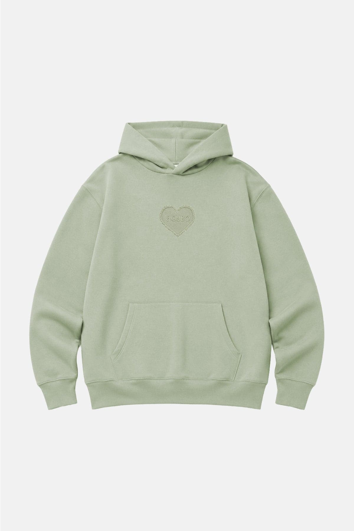 CORE HOODIE LIGHT GREEN - imagen 1