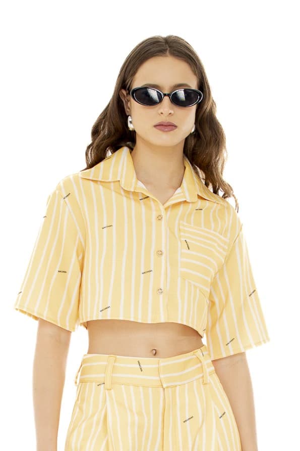 Yellow Stripes Shirt - imagen 2