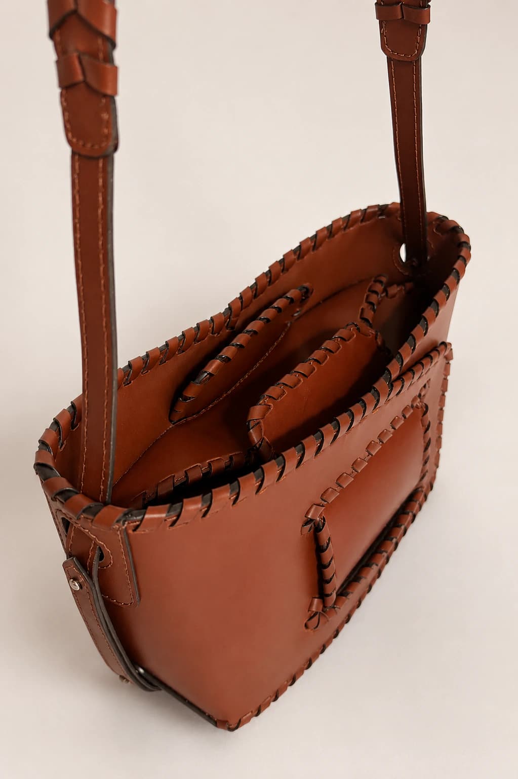 Omamori Bag, Braided - Brown - imagen 7