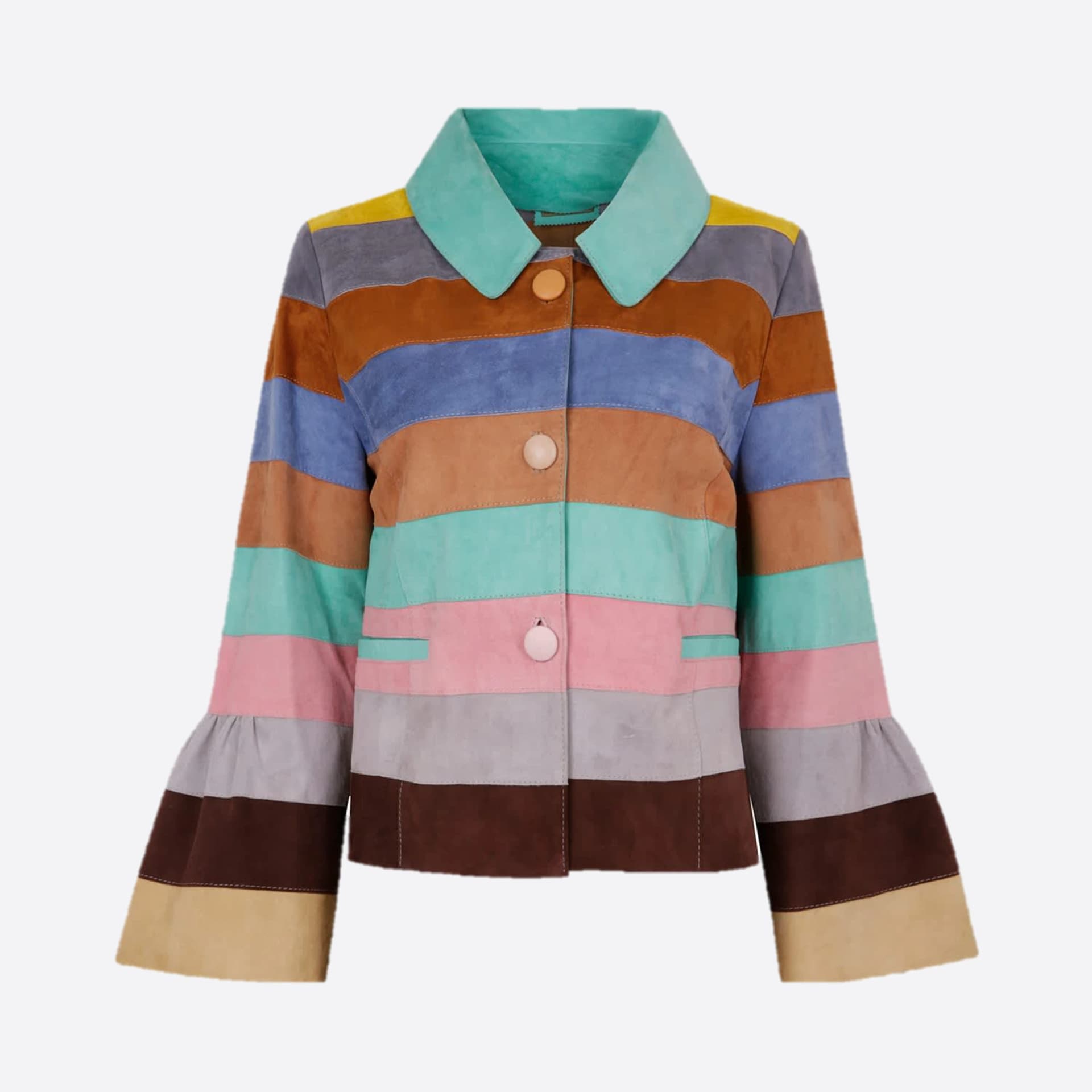 CHAEN SHORT JACKET WITH BOLERO SLEEVE - imagen 1