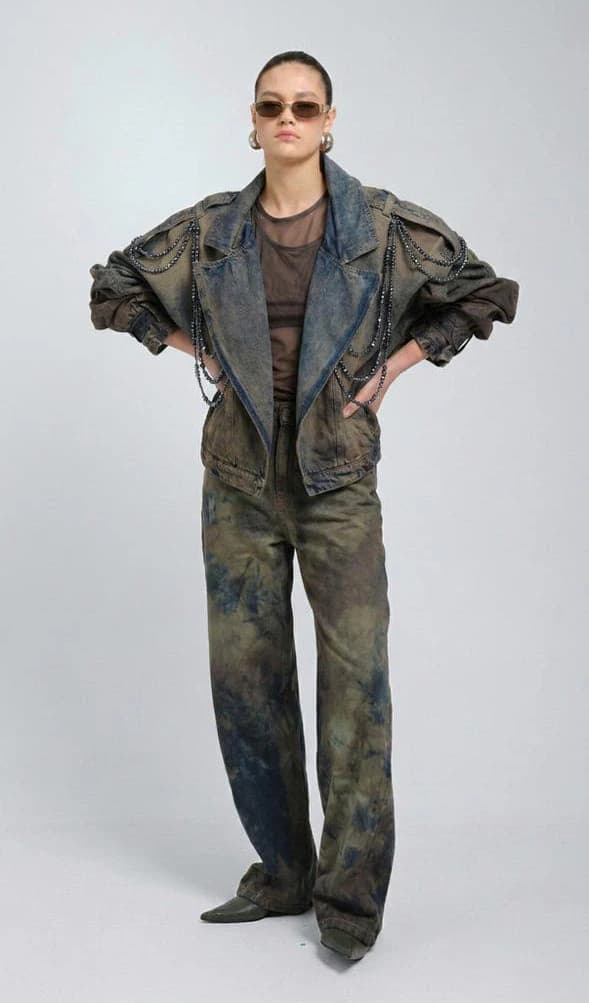 CHAQUETA OLIVO