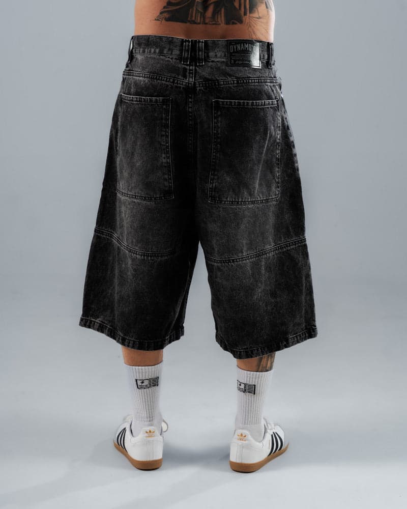 Baggy  Negro Jorts Basico - imagen 6
