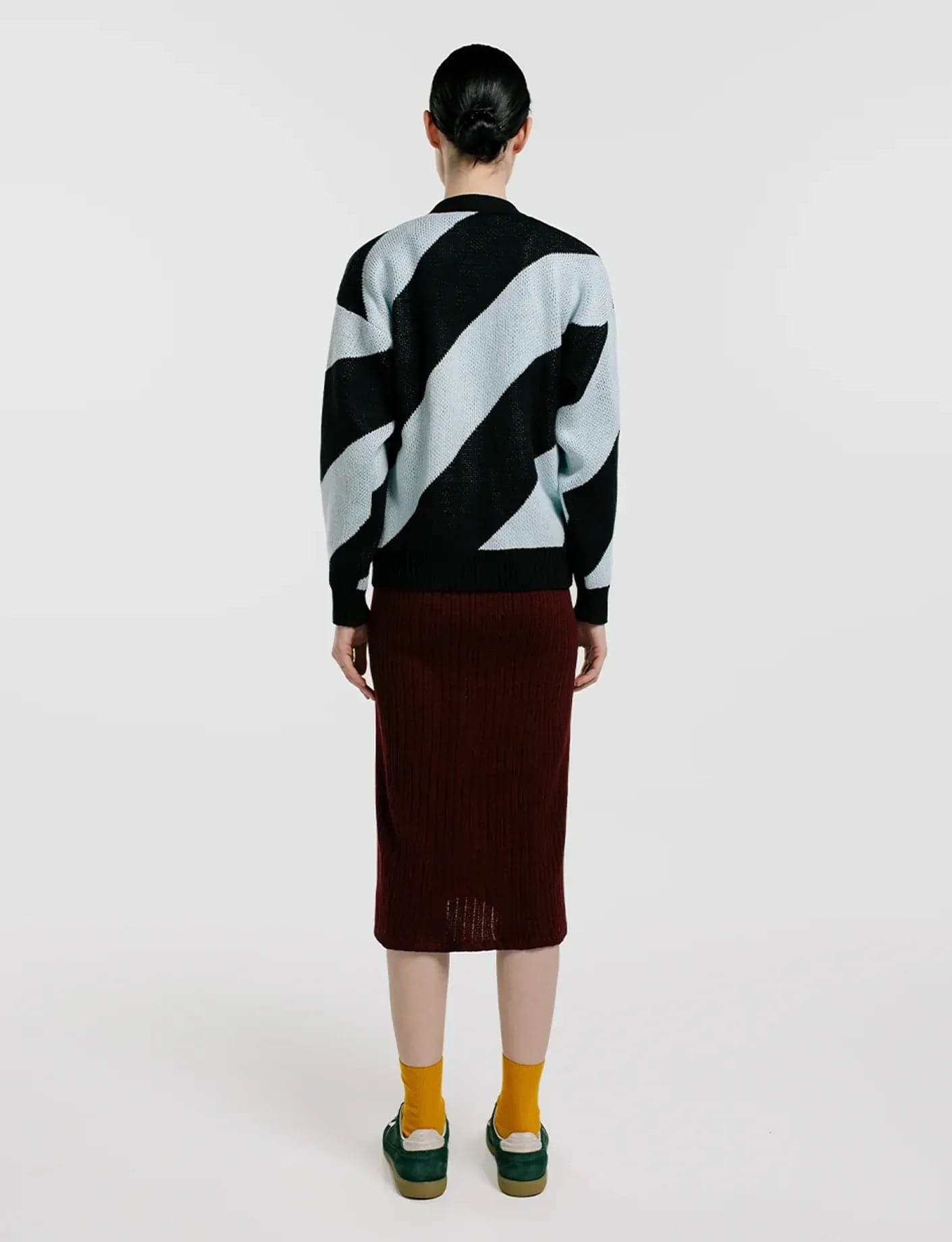 Cardigan Diagonal Mujer - imagen 2