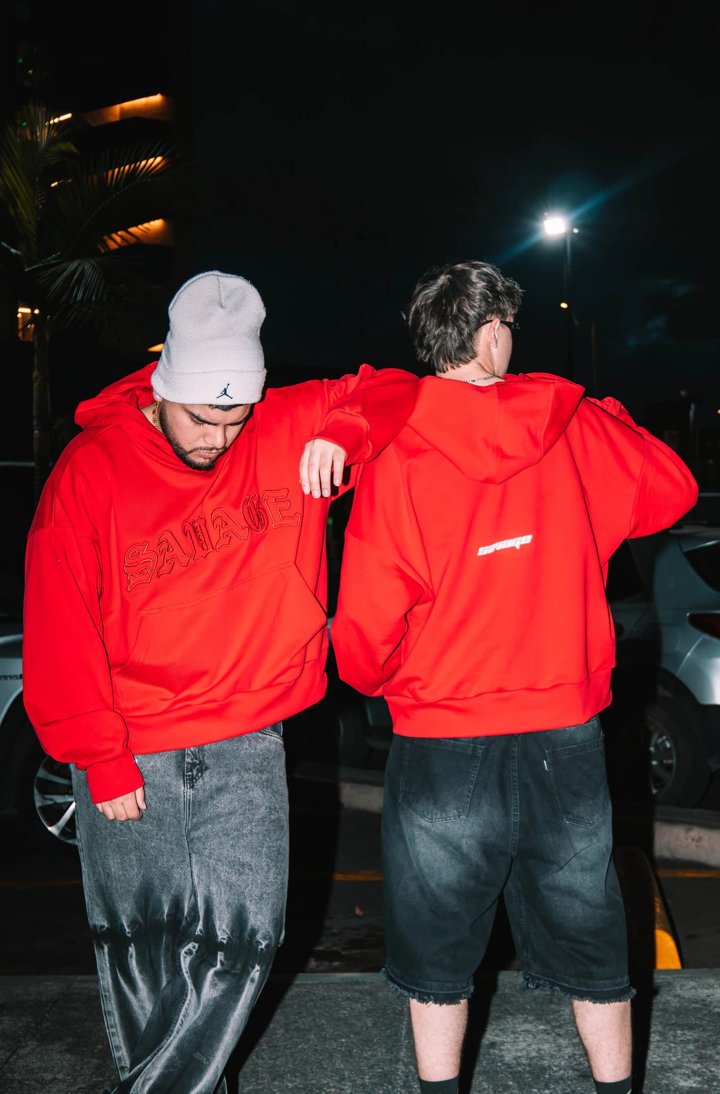 Hoodie Boxy fit Red district - imagen 9