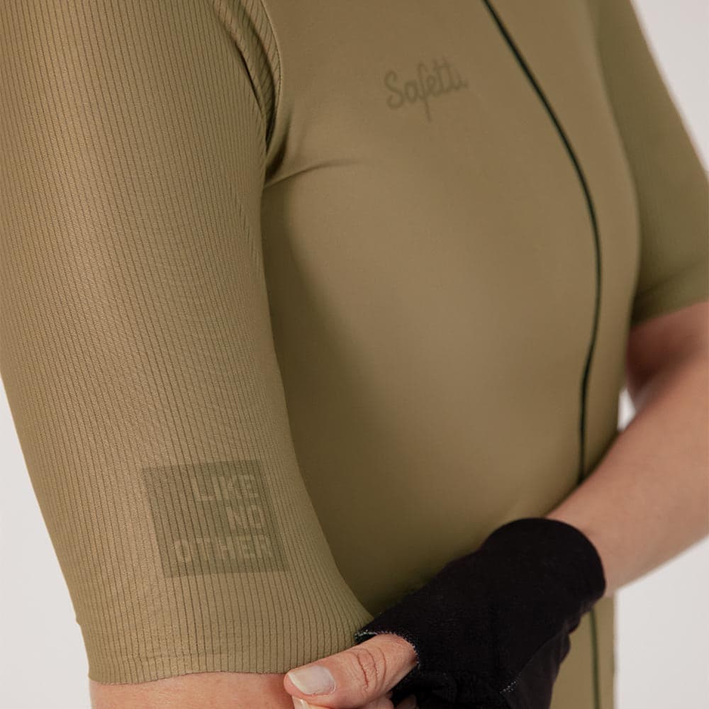 CAMISA CICLISMO MANGA CORTA ESSENTIAL GOLD PARA MUJER - imagen 5