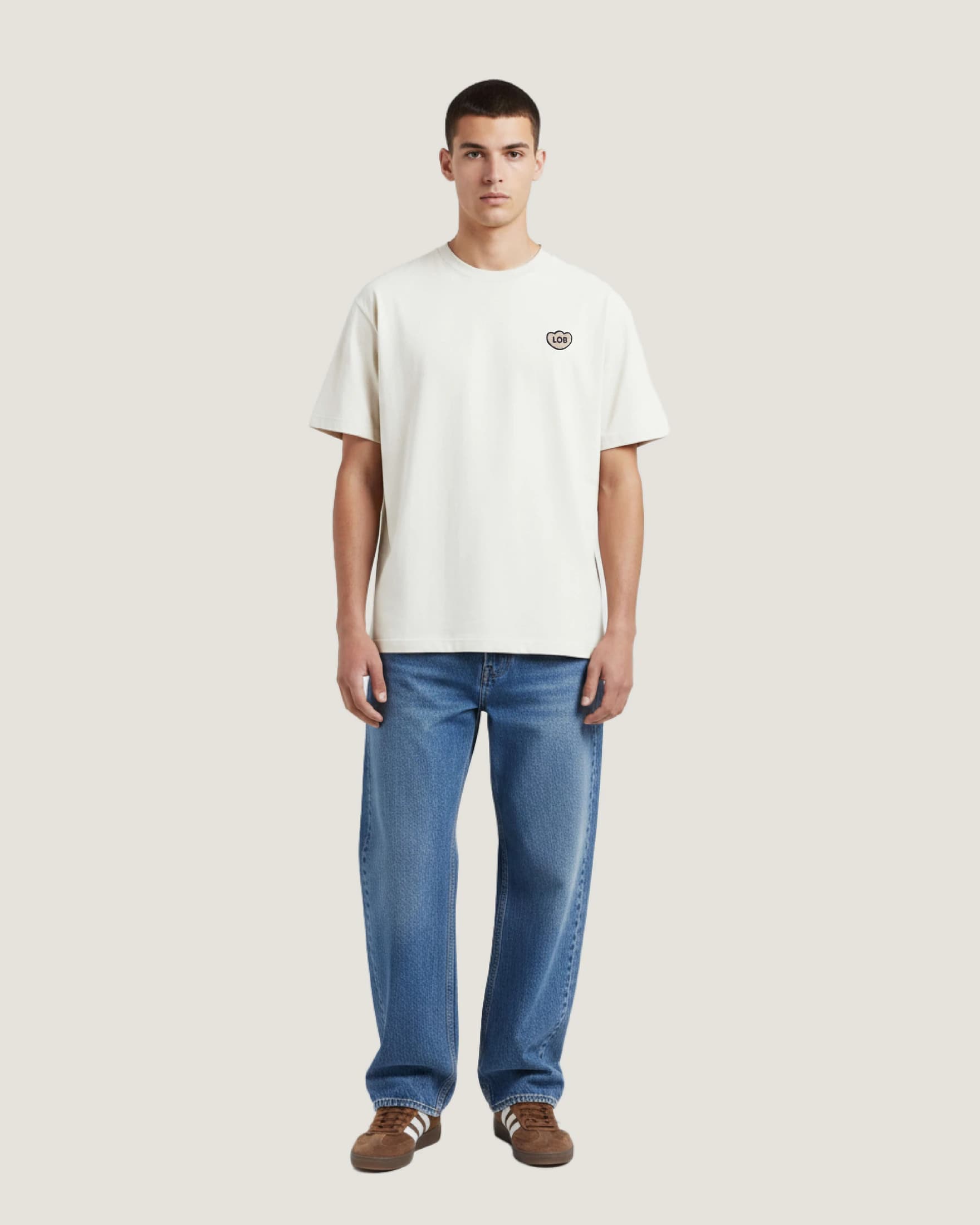 Camiseta Blanco Nube Hombre