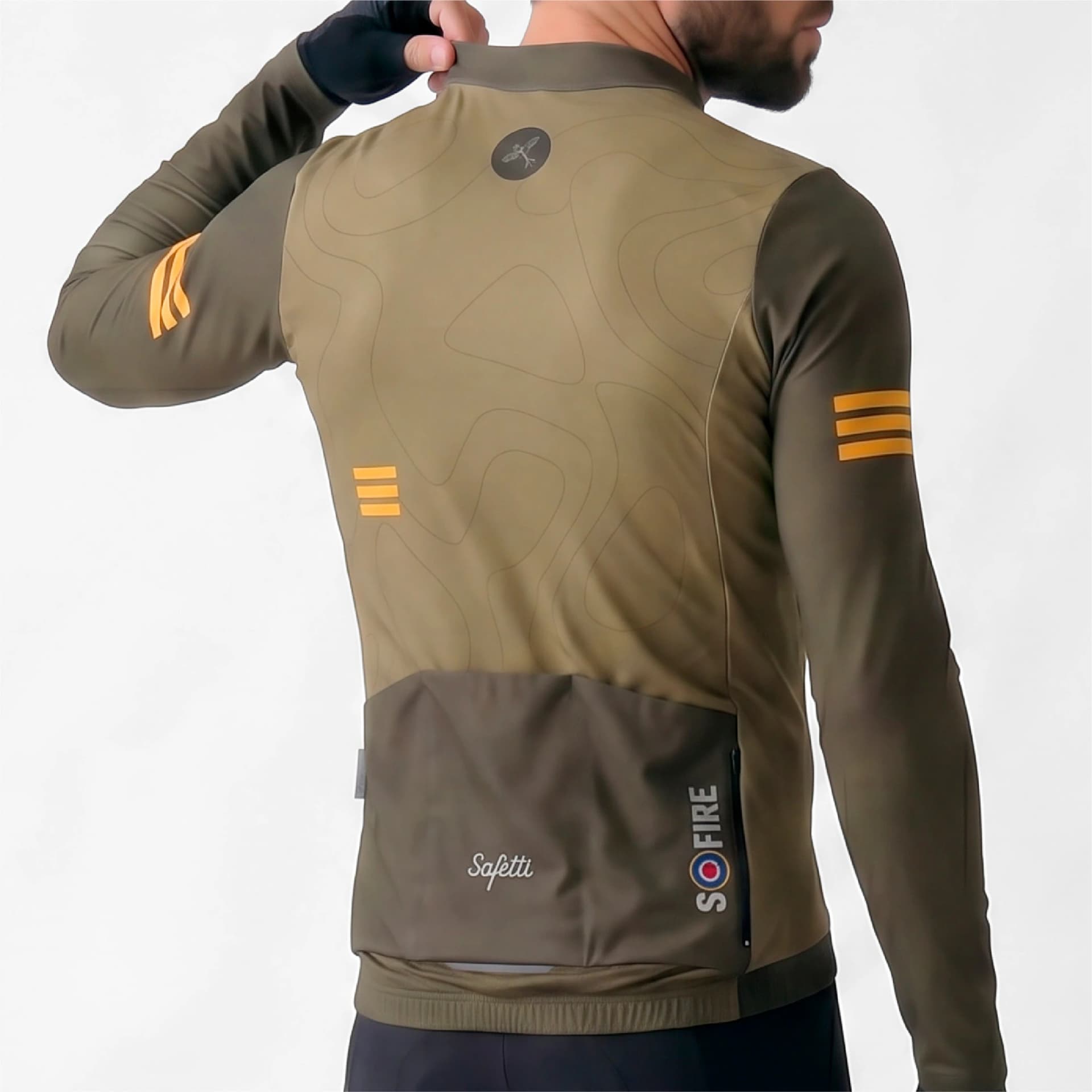 CAMISA CICLISMO MANGA LARGA S-FIRE GREEN PARA HOMBRE - imagen 5