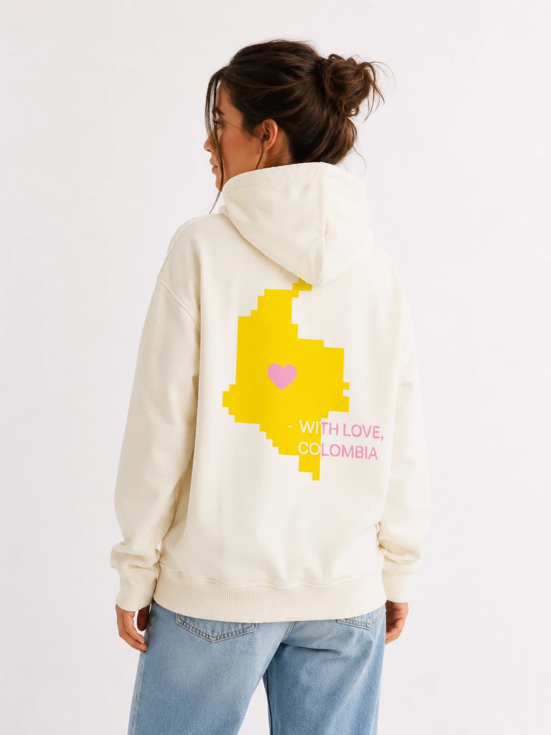 CTW Hoodie With Love Colombia crudo