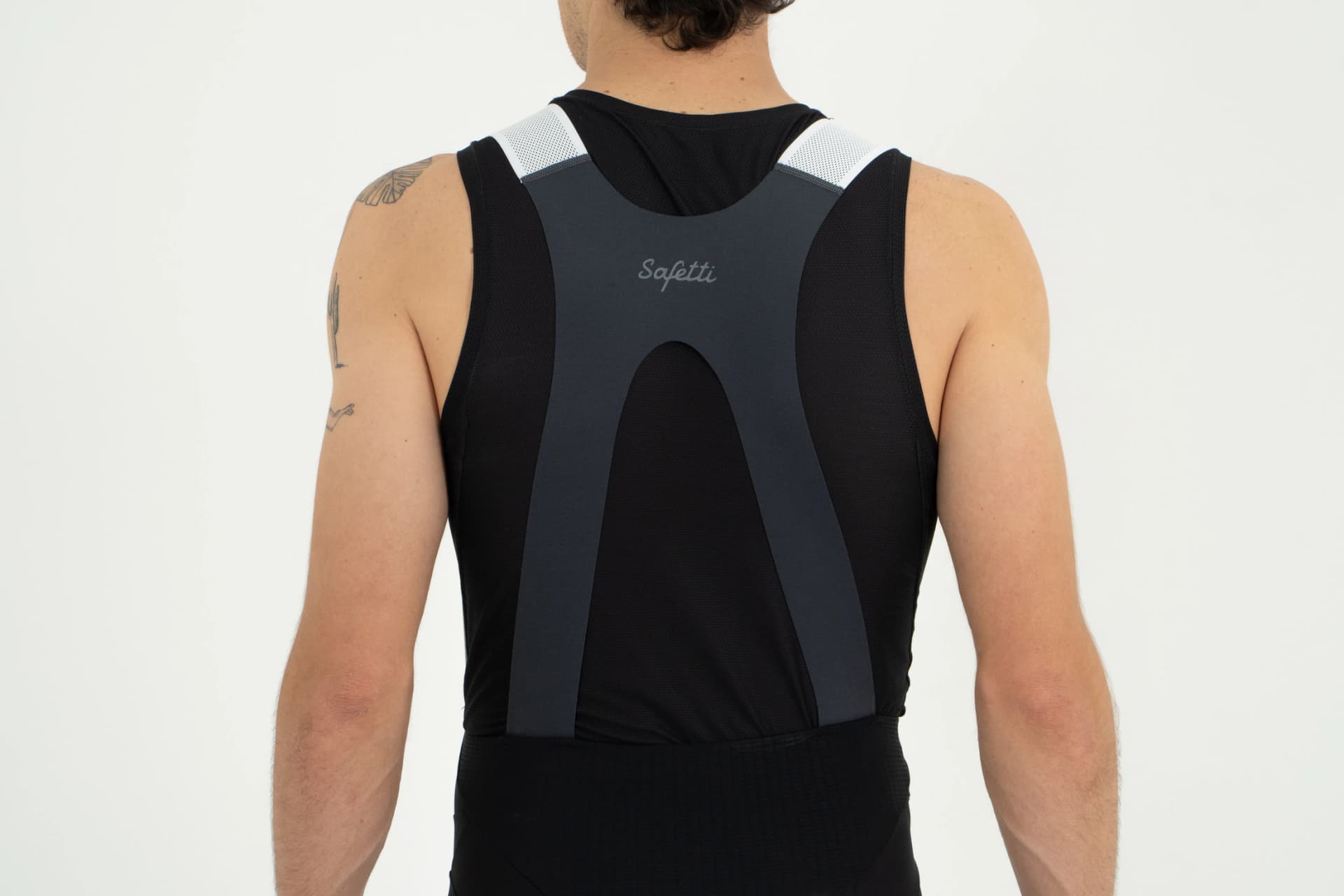 PANTALONETA CICLISMO CON CARGADERAS GIRONA NERO PARA HOMBRE - imagen 4