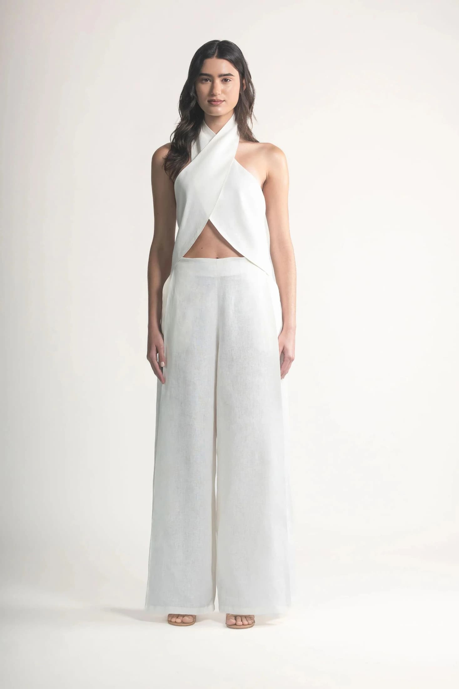 PANTALÓN ALORA IVORY - imagen 1