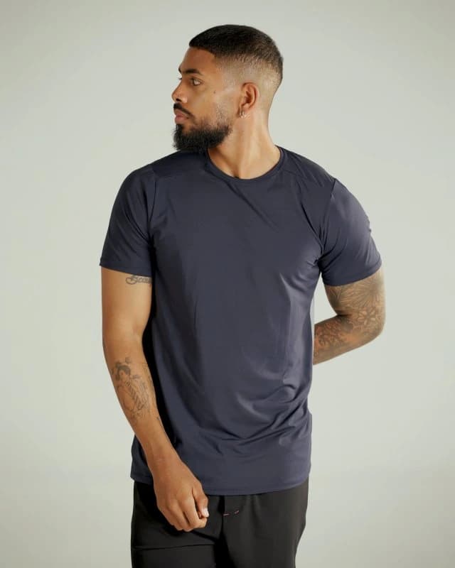 Crimson men short sleeve t shirt Navy - imagen 3