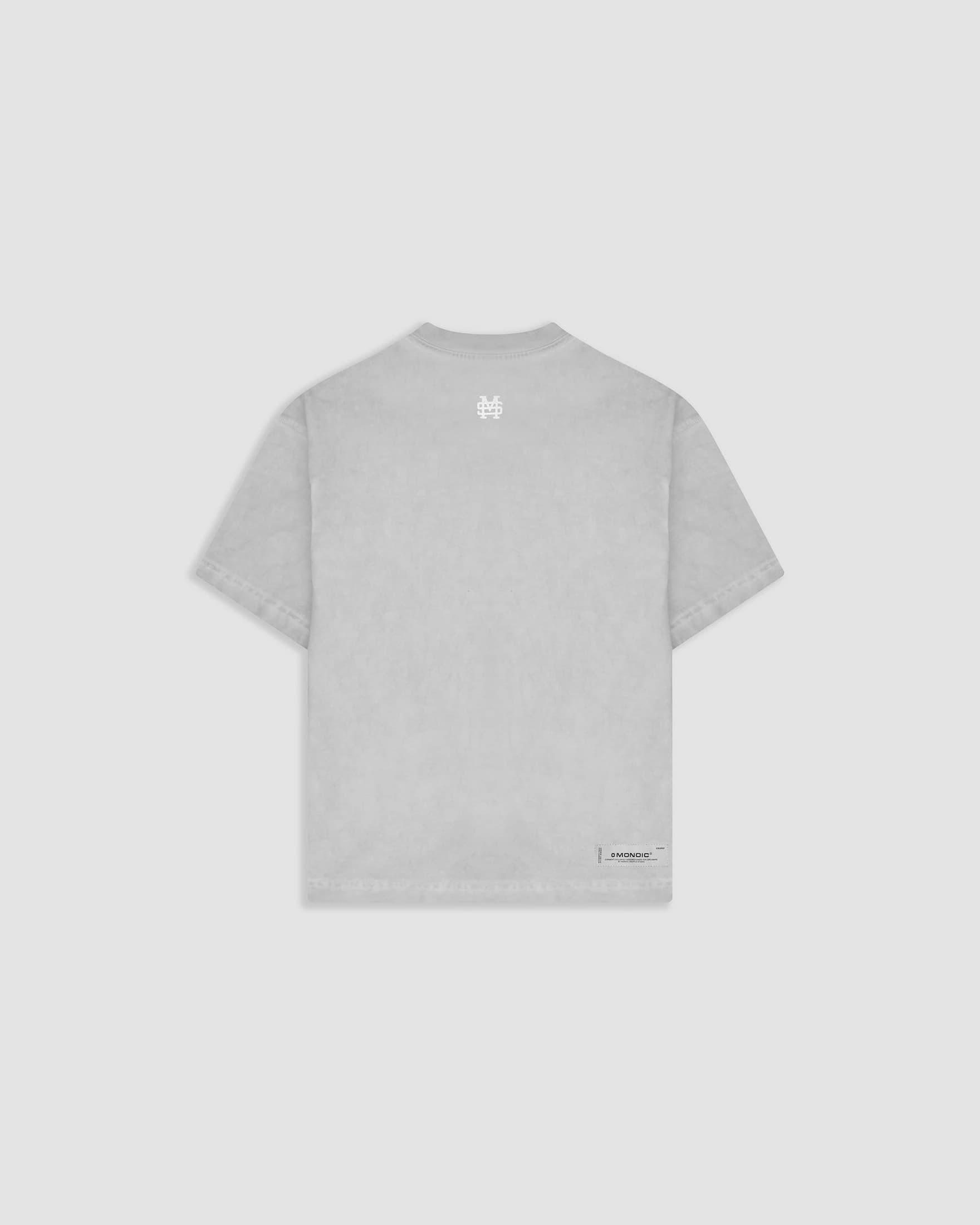 Camiseta Boxy Fit Básica V2 - Gris Desgastado - imagen 6