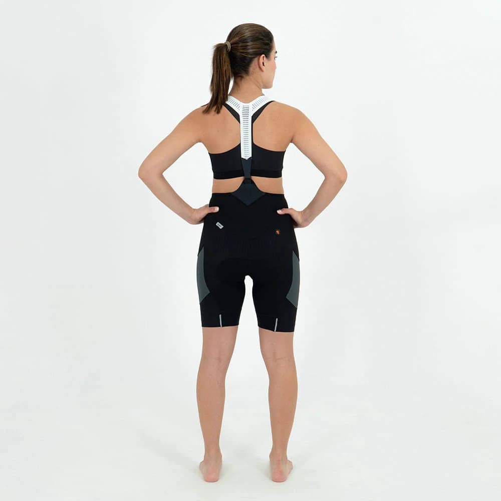 PANTALONETA CICLISMO EVANS CARGO GRIGIO PARA MUJER - imagen 2