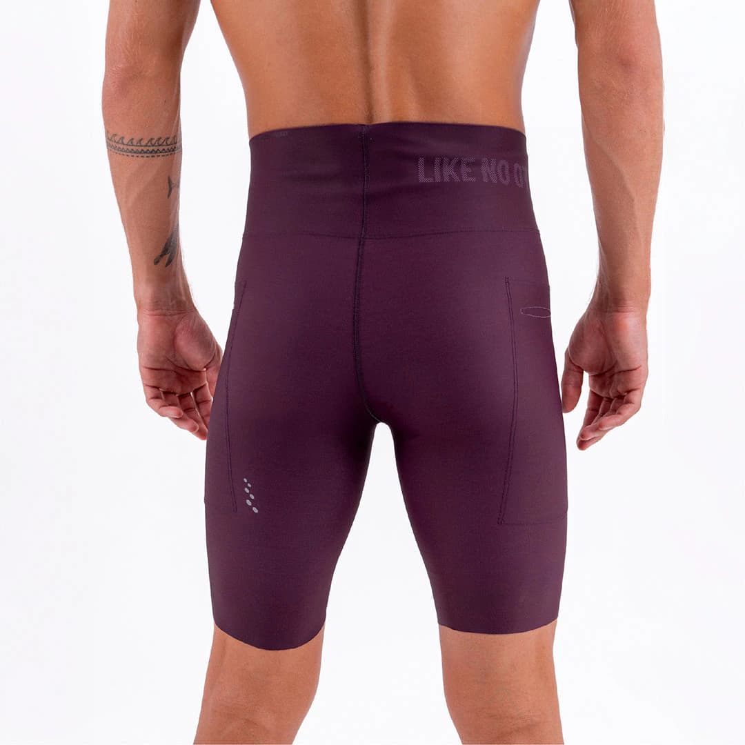 SHORT RUNNING TITÁN EVO CIRUELA PARA HOMBRE - imagen 2