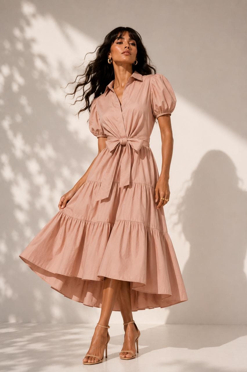 Vestido Filandia Rosado - imagen 1