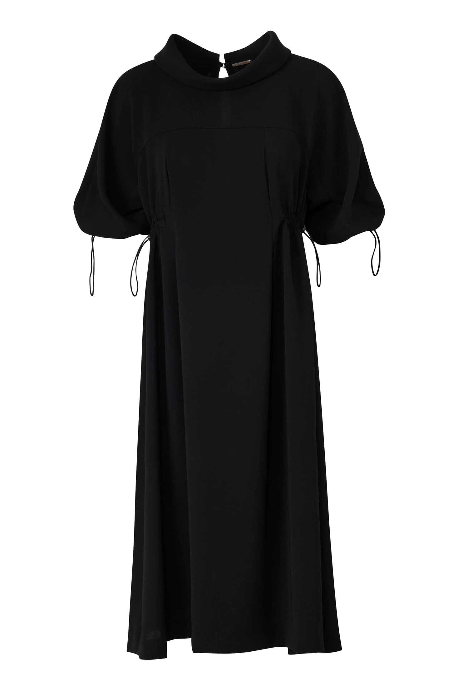 Loose Cowl-Neck Kimono-Sleeve Midi Dress - imagen 2
