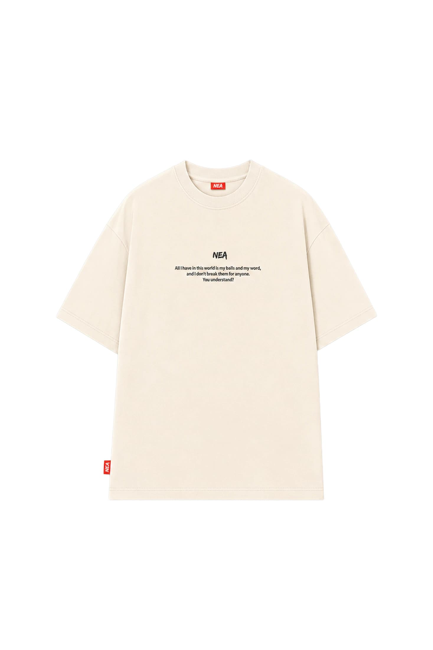 CAMISETA REGULAR SUNRAY MARFIL NEA - imagen 1