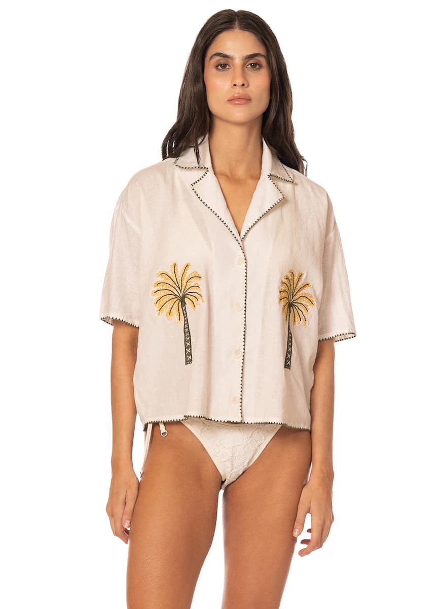 Maaji Coconut Milk Octavia Shirt - imagen 1