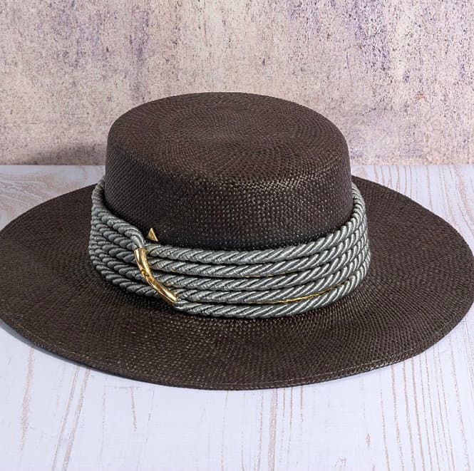 Boater Cocha hat - imagen 5