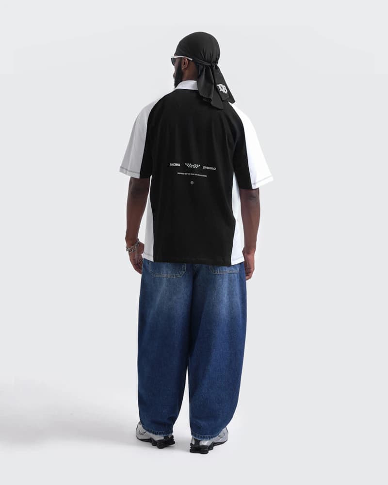 Polo Negro Oversize Fast Lane - imagen 6
