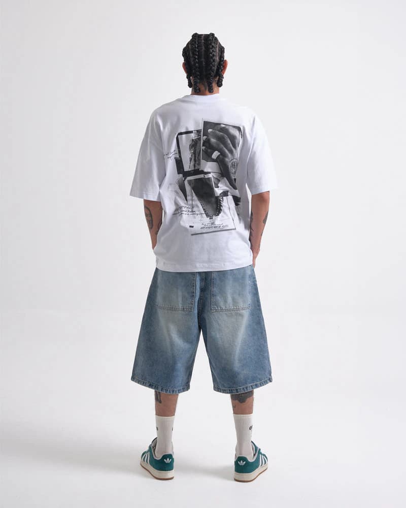 Camiseta Blanca Oversize Nightnare - imagen 3