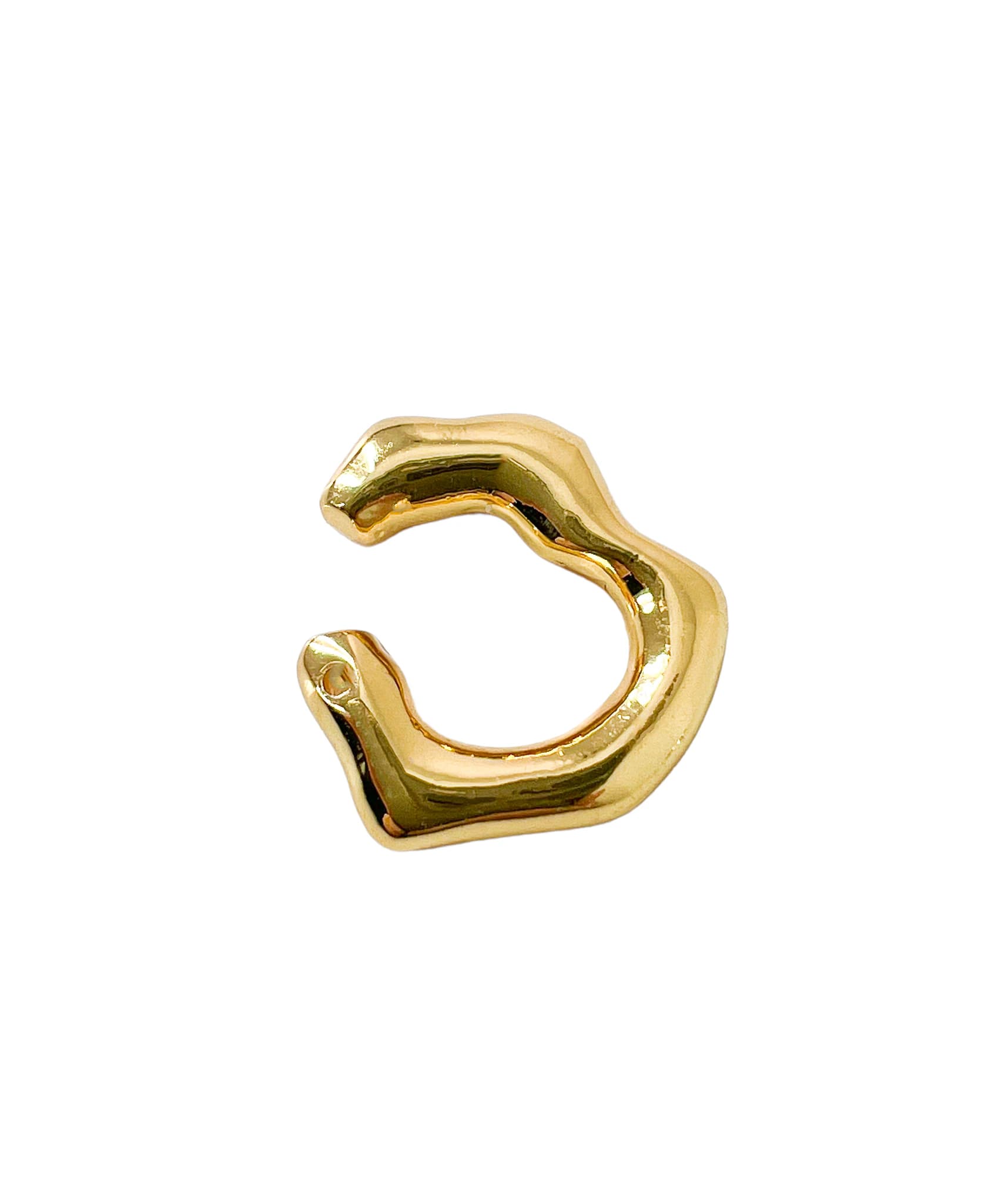 ear cuff cosmic water gold - imagen 1